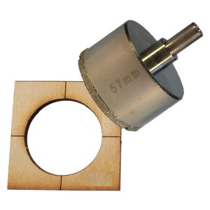 2 1/4 inch Hole Saw for Tile Diamond Hole Saw Drill Bit 2 1/4 in 57mm