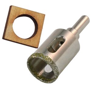 7/8 inch Hole Saw for Tile Diamond Drill Bit 22mm Diamond Grit Edge Hole Saw 7/8 in