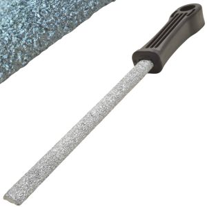 6 inch Tungsten Carbide Grit Edge Half Round File