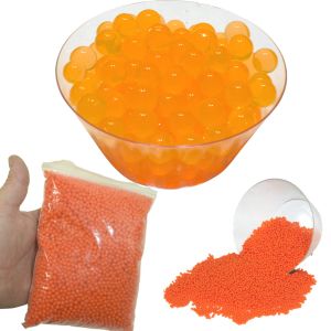 Water Beads for Floating Candles for Floating Candles Orange Water Marbles for Plants 1lb Bag Vase Fillers for Wedding Centerpieces