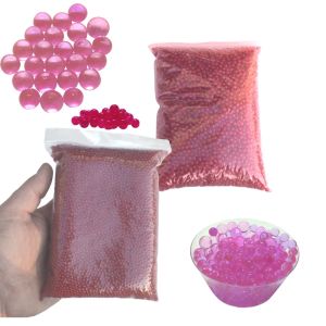 Water Beads for Floating Candles Pink Soil Mix B Grade Water Marbles for Plants 2 x 1lb Bag Mix with Soil for Water Retention