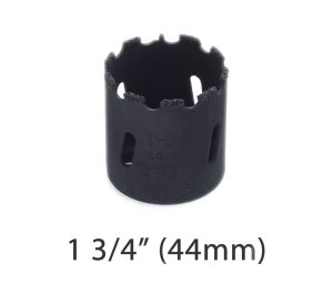  1 3/4" (44mm) Tungsten Carbide Grit Edge Hole Saw