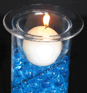 Water Beads for Floating Candles Black Water Marbles for Plants 1lb Bag Vase Fillers for Wedding Centerpieces