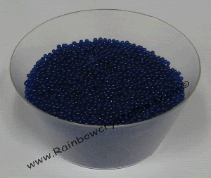 Water Beads for Floating Candles BLUE B Grade for Soil Mix These are B Grade Deco Water Marbles and so Don't Hold The Shape as Well as Deco Grade