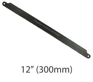 12" (300mm) Tungsten Carbide Grit Hacksaw Blade