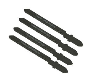 4 Pack - Bosch Scroll Type T-Shank Tungsten Grit Edge Jigsaw Blade